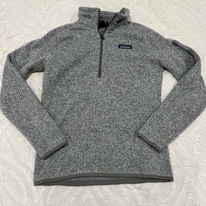 Patagonia women’s half zip.